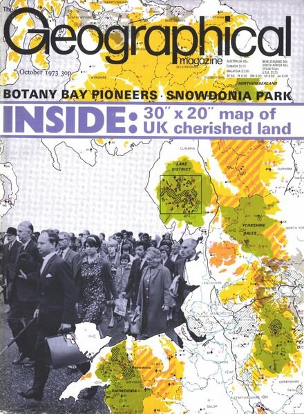 Geographical – October 1973 Cover