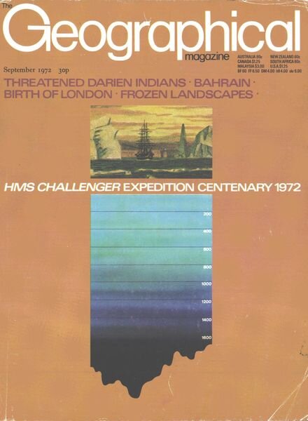 Geographical – September 1972 Cover