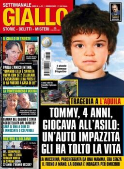 Giallo – 1 Giugno 2022