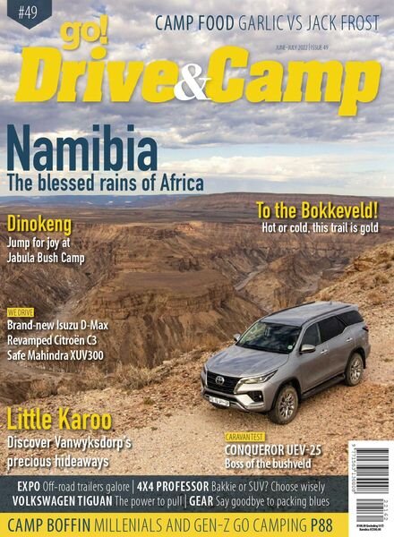 Go! Drive & Camp – June 2022 Cover
