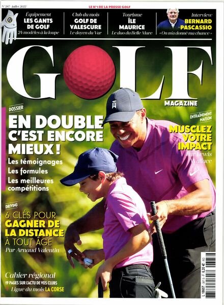 Golf Magazine France – Juillet 2022 Cover