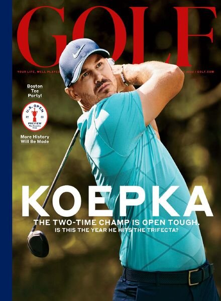 Golf Magazine USA – June 2022 Cover