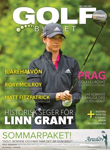 Golfbladet – juni 2022 Cover