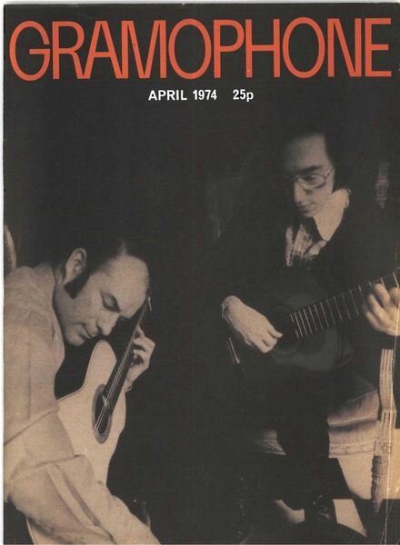 Gramophone – April 1974 Cover