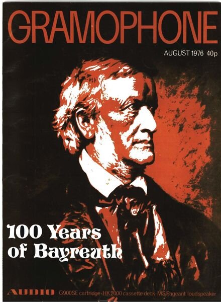 Gramophone – August 1976 Cover