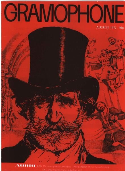 Gramophone – August 1977 Cover