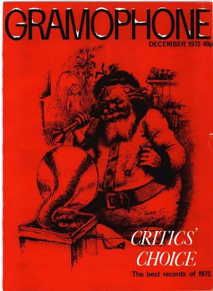 Gramophone – December 1975 Cover