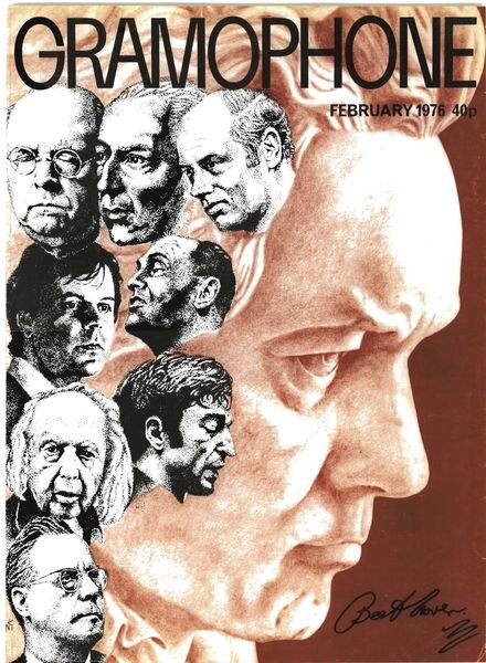 Gramophone – February 1976 Cover