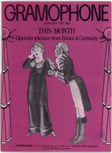 Gramophone – January 1977 Cover