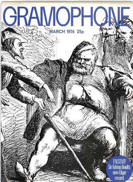 Gramophone – March 1974 Cover