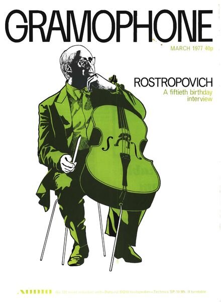 Gramophone – March 1977 Cover