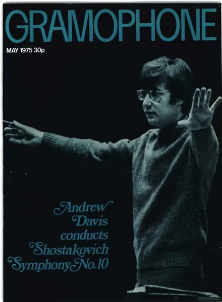 Gramophone – May 1975 Cover