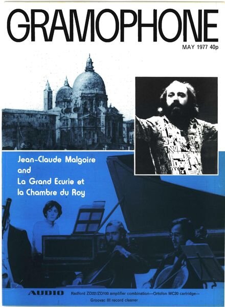 Gramophone – May 1977 Cover