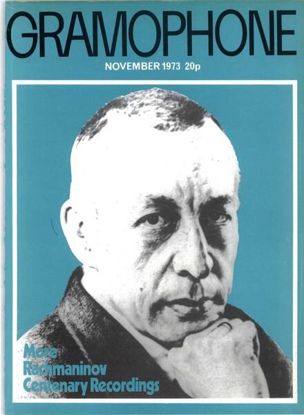 Gramophone – November 1973 Cover