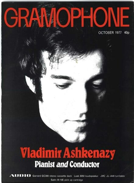 Gramophone – October 1977 Cover