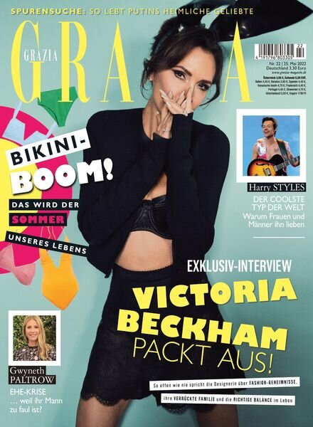 Grazia Germany – 25 Mai 2022 Cover
