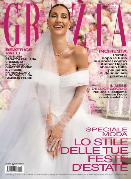 Grazia Italia – 09 giugno 2022 Cover