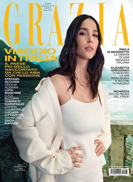 Grazia Italia – 16 giugno 2022 Cover