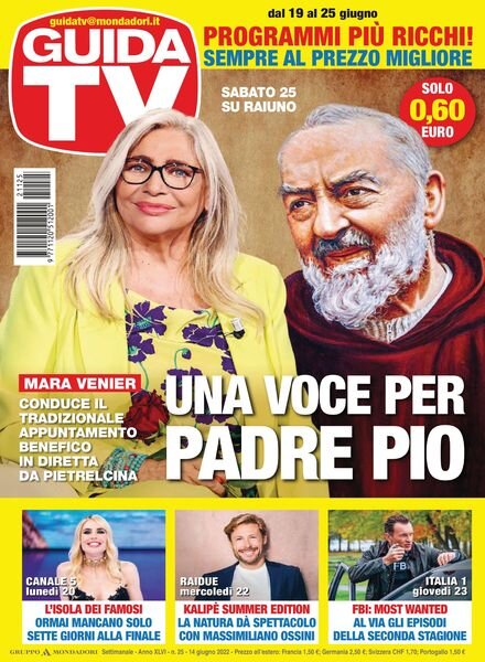 GuidaTV – 14 giugno 2022 Cover