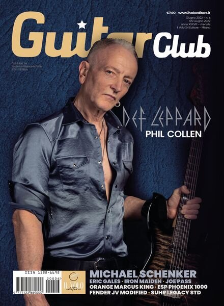 Guitar Club Magazine – giugno 2022 Cover