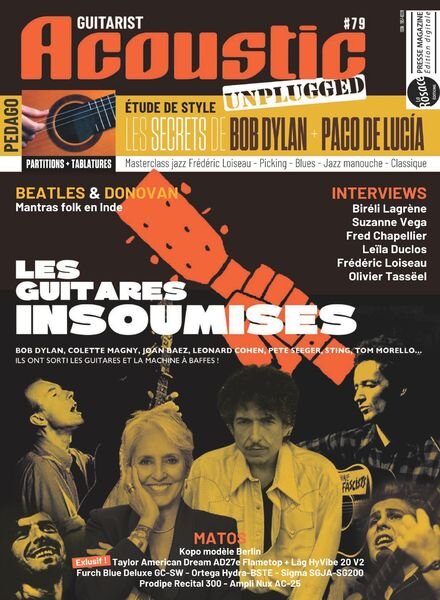 Guitarist Acoustic Unplugged – Juin 2022 Cover