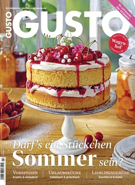 GUSTO – Juni 2022 Cover
