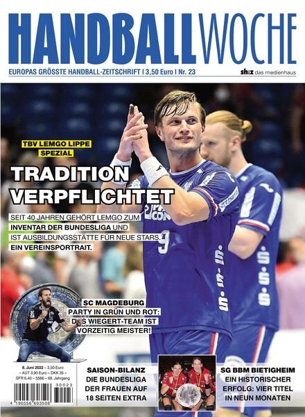Handballwoche – 08 Juni 2022 Cover