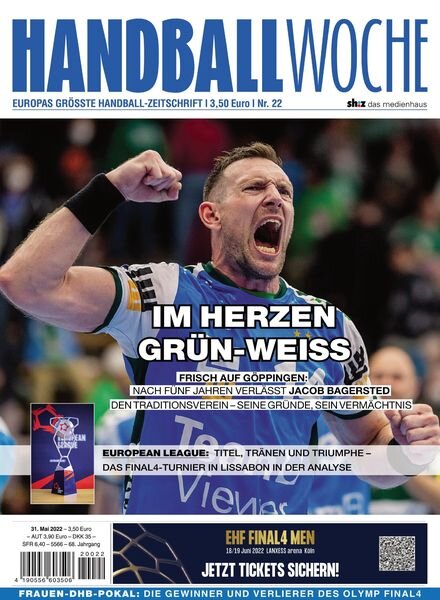 Handballwoche – 31 Mai 2022 Cover