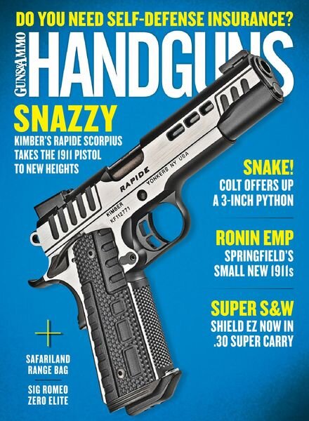 Handguns – August-September 2022 Cover