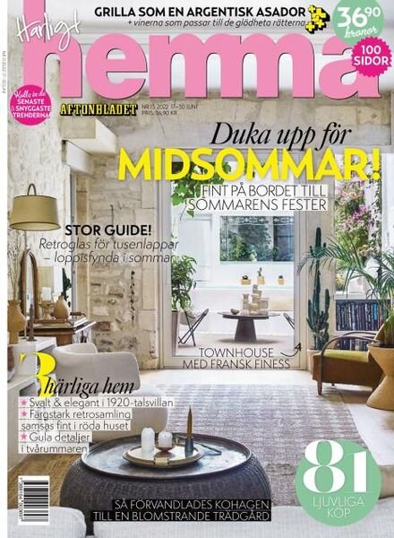 Harligt hemma – 17 juni 2022 Cover
