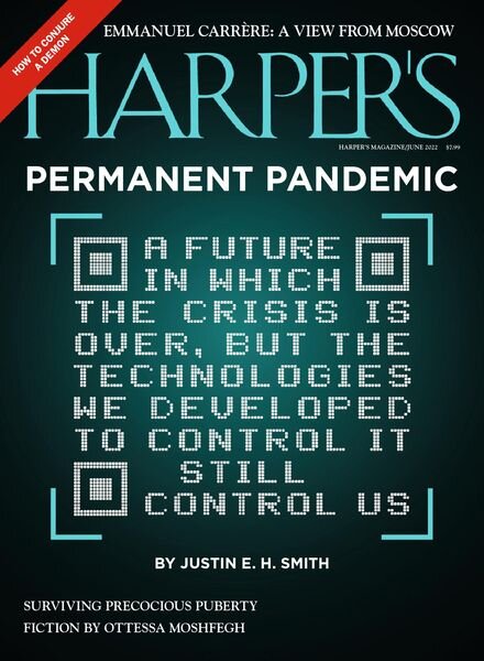 Harper’s Magazine – June 2022 Cover