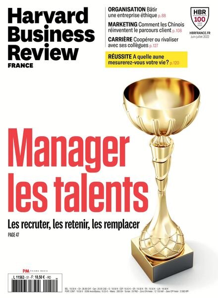 Harvard Business Review France – Juin-Juillet 2022 Cover