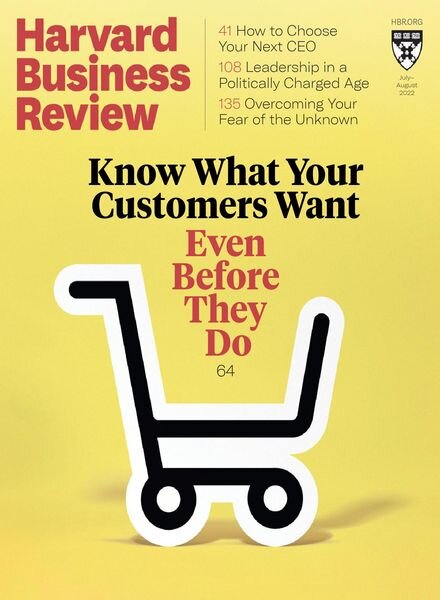 Harvard Business Review USA – July-August 2022 Cover