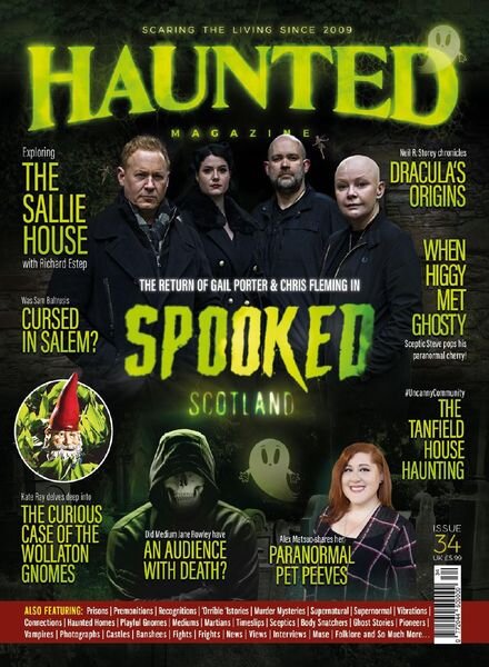 Haunted Magazine – Issue 34 – June 2022 Cover