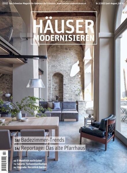 Hauser modernisieren – 02 Juni 2022 Cover