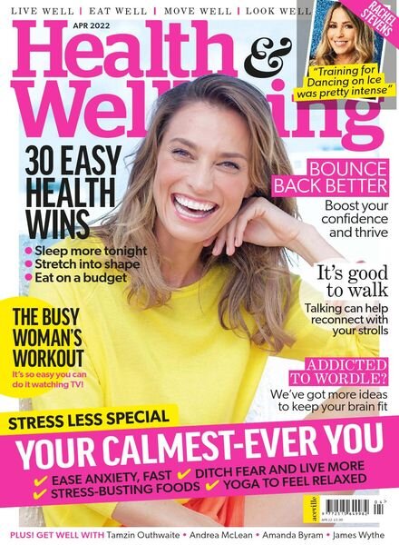 Health & Wellbeing – April 2022 Cover