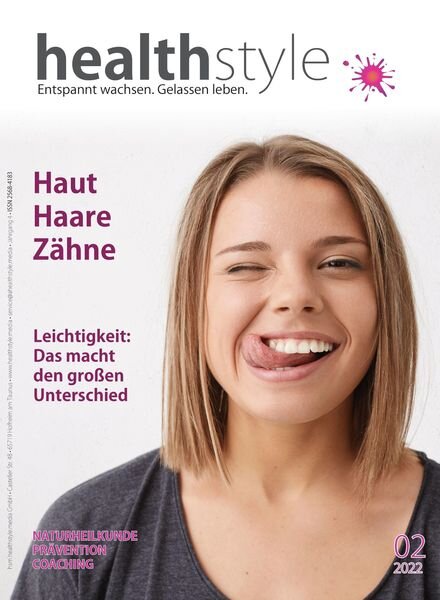 Healthstyle Gesundheit als Lifestyle – Mai 2022 Cover