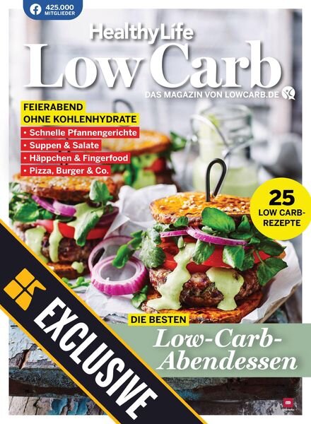 Healthy Life Low Carb – Juni 2022 Cover