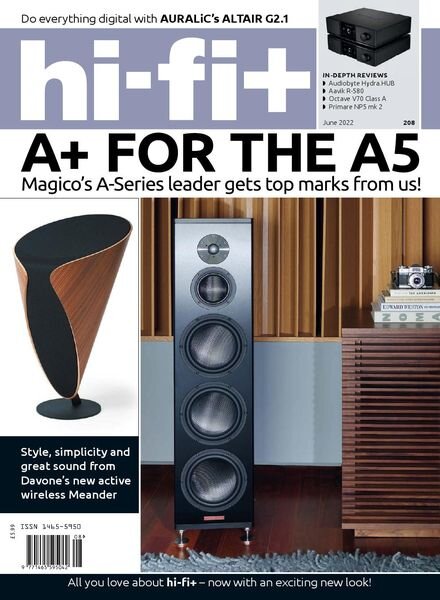 Hi-Fi+ – Issue 208 – June 2022 Cover