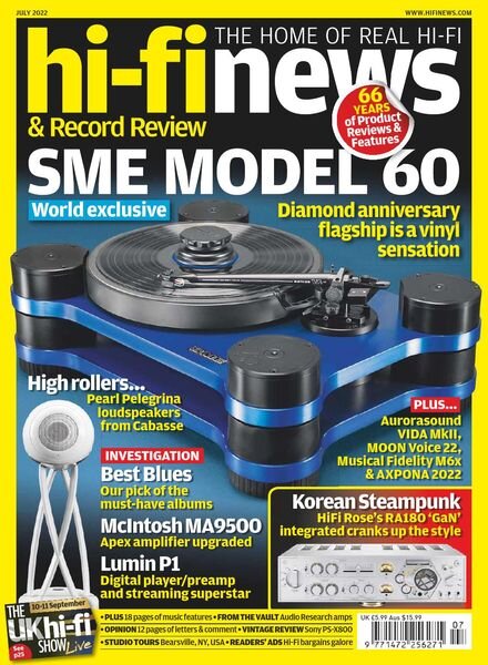 Hi-Fi News – July 2022 Cover