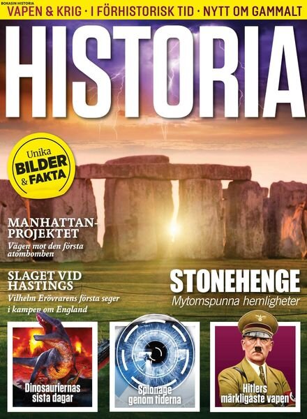 Historia Sverige – 27 maj 2022 Cover