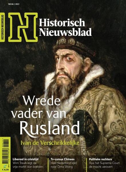 Historisch Nieuwsblad – juni 2022 Cover
