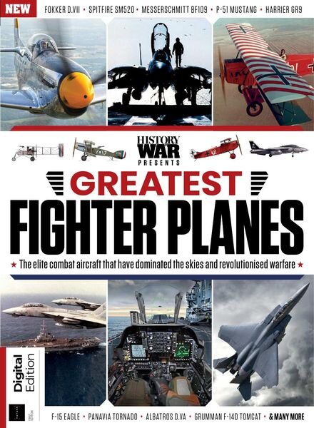 History of War – Greatest Fighter Planes – 1st Edition 2022 Cover