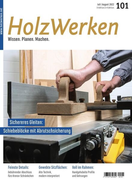 HolzWerken – Juli-August 2022 Cover