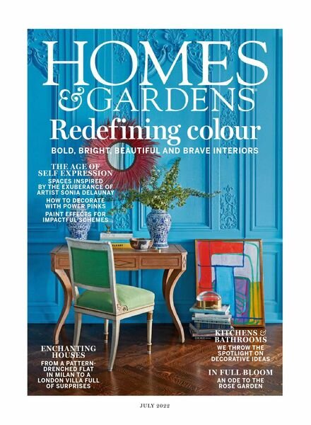 Homes & Gardens UK – July 2022 Cover