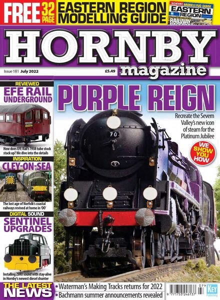 Hornby Magazine – Issue 181 – July 2022 Cover