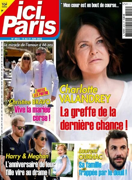 Ici Paris – 15 juin 2022 Cover