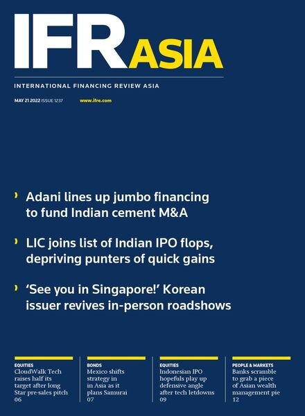 IFR Asia – May 21 2022 Cover
