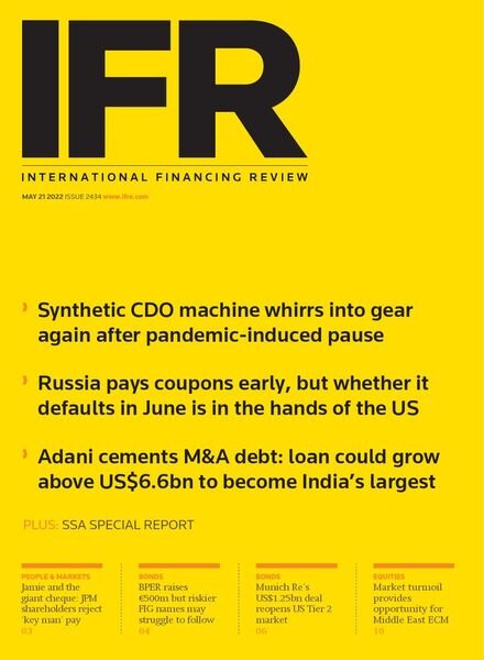 IFR Magazine – May 21 2022 Cover
