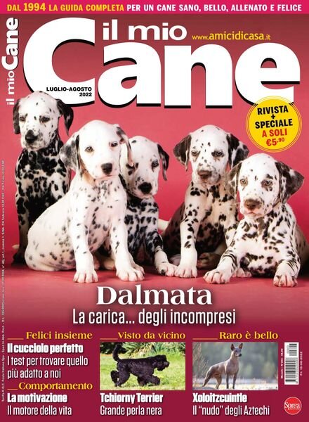 Il Mio Cane – luglio 2022 Cover